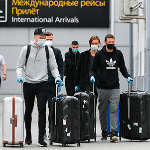 Пять игроков «Краснодара» вернулись из-за рубежа