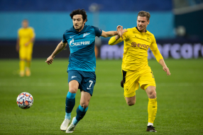 Зенит 1:2 Боруссия Д