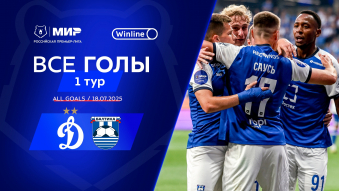 Все голы 18.07.2025 | 1-й тур Мир РПЛ