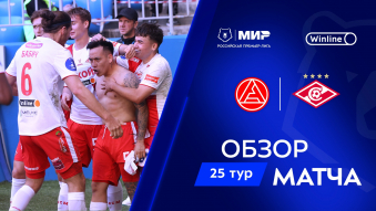 Акрон 2:3 Спартак