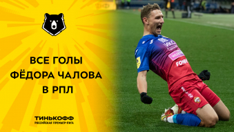 Все голы Фёдора Чалова в Тинькофф РПЛ