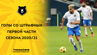 Голы со штрафных ударов в первой части сезона 2020 ...