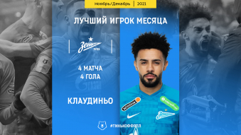 Клаудиньо – лучший игрок ноября и декабря в Тинько ...