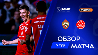 ЦСКА 3:1 Акрон