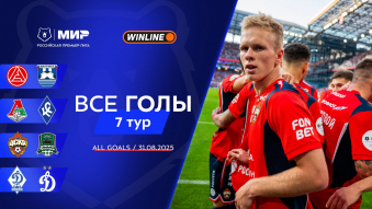 Все голы 31.08.2025 | 7-й тур Мир РПЛ