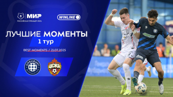 Лучшие моменты 21.07.2025 | 1-й тур Мир РПЛ