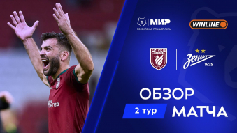 Рубин 2:2 Зенит