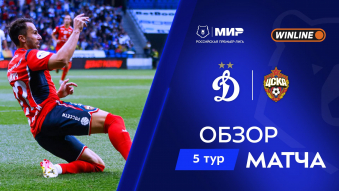 Динамо 1:3 ЦСКА