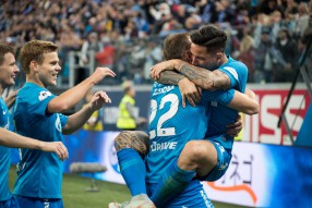 Зенит 2:1 Краснодар