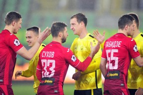 Анжи 0:0 Уфа