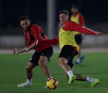 Первая тренировка «Локомотива» после отпуска