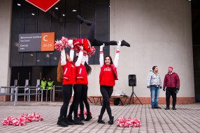 Болельщики отлично провели время перед матчем «Спа ...