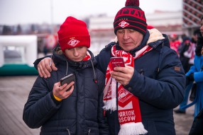 Болельщики отлично провели время перед матчем «Спа ...