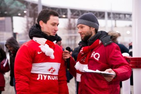Болельщики отлично провели время перед матчем «Спа ...