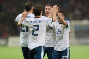 Казахстан 0:4 Россия