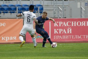 Енисей 0:4 Краснодар