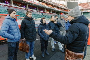 Семинар для студентов РАНХиГС на матче «Локомотив» ...