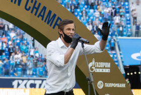 Церемония награждения «Зенита» золотыми медалями и ...