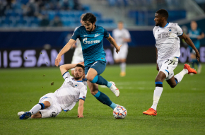 Зенит 1:2 Брюгге