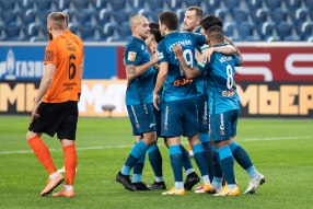 Зенит 5:1 Урал