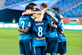 Зенит 5:1 Урал
