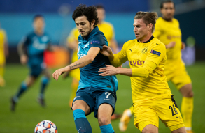 Зенит 1:2 Боруссия Д