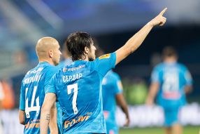 Зенит 1:0 ЦСКА
