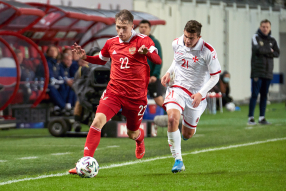 Россия (U-21) 6:0 Мальта (U-21)