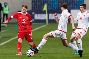 Россия (U-21) 6:0 Мальта (U-21)