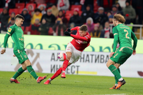 Спартак 1:1 Рубин