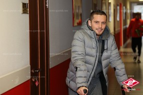Тренировка «Спартака» в Тарасовке