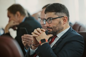 Встреча руководства РФС, РФПЛ и клубов РФПЛ с деле ...