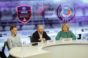 Пресс-конференция. Чемпионат РФПЛ по киберфутболу  ...