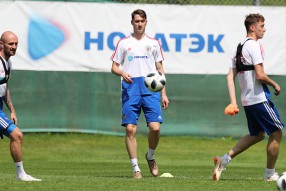28/05/2018 - Тренировка сборной России