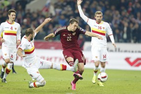 Россия - Черногория 2:0