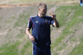 Тренировка сборной 11.06.2014