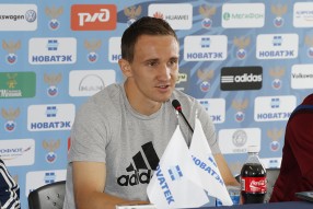 Тренировка сборной и пресс конференция 20.06.2014