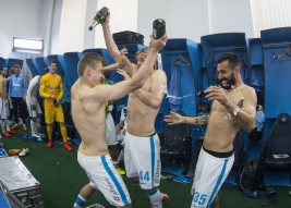 "Зенит" празднует победу