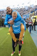 "Зенит" празднует победу