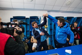 "Зенит" празднует победу