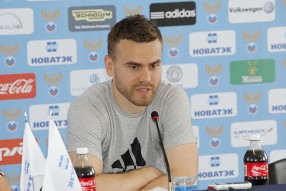 Тренировка сборной 11.06.2014