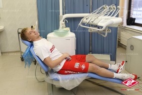 "Спартак" прошел медосмотр
