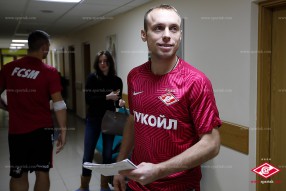 Первая группа «Спартаковцев» прошла медосмотр