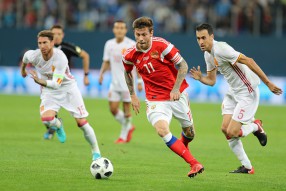 Россия - Испания 3:3