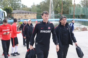 Тренировка ФК Спартак Москва в Испании