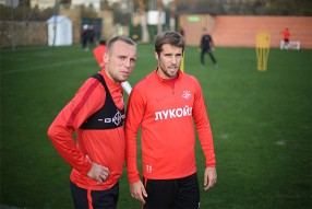 Тренировка ФК Спартак Москва в Испании