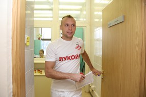Медицинское обследование ФК "Спартак" Мо ...
