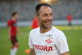 Тренировка ФК Спартак Москва на сборах в ОАЭ