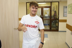 Медицинское обследование ФК "Спартак" Мо ...