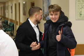 Медицинское обследование ФК "Спартак" Мо ...